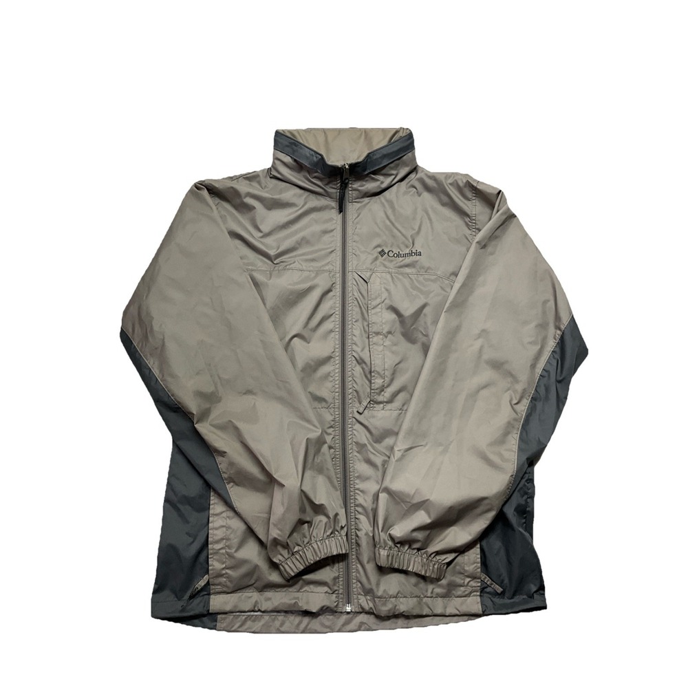 Columbia Sportswear Men's Windbreaker Jacket Color‎ Tan Size Medium